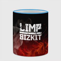 Кружка 3D LIMP BIZKIT, цвет: 3D-небесно-голубой кант — фото 2