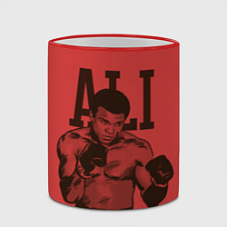 Кружка 3D Ali, цвет: 3D-красный кант — фото 2