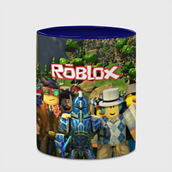 Кружка 3D ROBLOX, цвет: 3D-белый + синий — фото 2