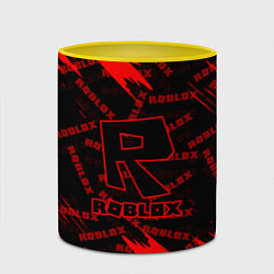 Кружка 3D Roblox, цвет: 3D-белый + желтый — фото 2