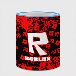 Кружка 3D Roblox, цвет: 3D-небесно-голубой кант — фото 2