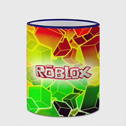 Кружка 3D Роблокс, цвет: 3D-синий кант — фото 2