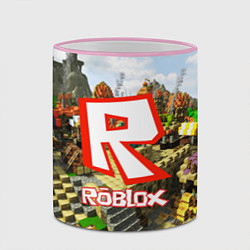 Кружка 3D ROBLOX, цвет: 3D-розовый кант — фото 2