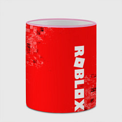 Кружка 3D ROBLOX, цвет: 3D-розовый кант — фото 2