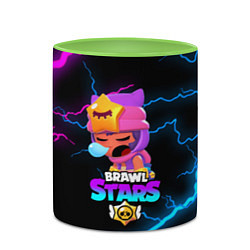 Кружка 3D BRAWL STARS SANDY, цвет: 3D-белый + светло-зеленый — фото 2