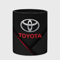 Кружка 3D TOYOTA, цвет: 3D-белый + черный — фото 2