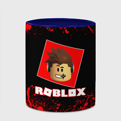 Кружка 3D ROBLOX, цвет: 3D-белый + синий — фото 2