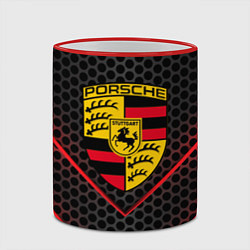 Кружка 3D PORSCHE, цвет: 3D-красный кант — фото 2