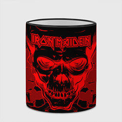 Кружка 3D Iron Maiden, цвет: 3D-черный кант — фото 2