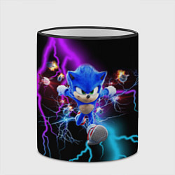 Кружка 3D SONIC, цвет: 3D-черный кант — фото 2