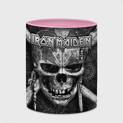 Кружка 3D Iron Maiden, цвет: 3D-белый + розовый — фото 2