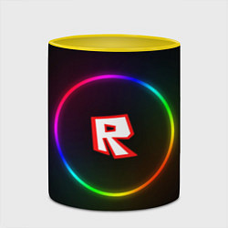Кружка 3D Roblox, цвет: 3D-белый + желтый — фото 2