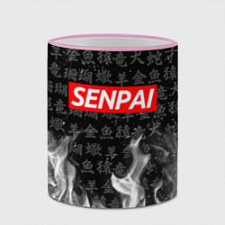 Кружка 3D SENPAI, цвет: 3D-розовый кант — фото 2