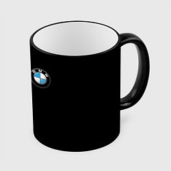Кружка 3D BMW, цвет: 3D-черный кант