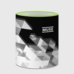Кружка 3D Muse, цвет: 3D-светло-зеленый кант — фото 2