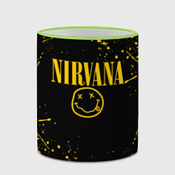 Кружка 3D NIRVANA, цвет: 3D-светло-зеленый кант — фото 2