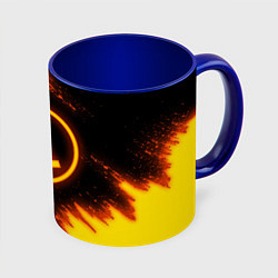 Кружка 3D HALF-LIFE, цвет: 3D-белый + синий