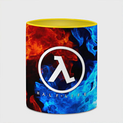 Кружка 3D HALF-LIFE, цвет: 3D-белый + желтый — фото 2
