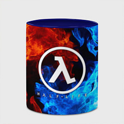 Кружка 3D HALF-LIFE, цвет: 3D-белый + синий — фото 2