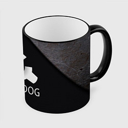 Кружка 3D HL good dog, цвет: 3D-черный кант