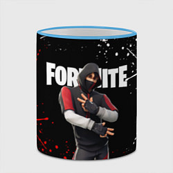 Кружка 3D FORTNITE IKONIK, цвет: 3D-небесно-голубой кант — фото 2