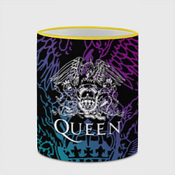 Кружка 3D QUEEN, цвет: 3D-желтый кант — фото 2