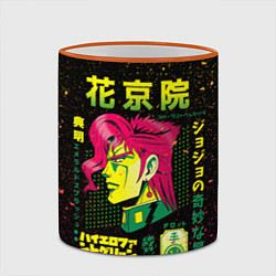 Кружка 3D Приключения ДжоДжо, цвет: 3D-оранжевый кант — фото 2