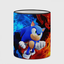 Кружка 3D SONIC, цвет: 3D-черный кант — фото 2