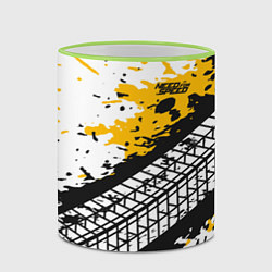 Кружка 3D Need for Speed, цвет: 3D-светло-зеленый кант — фото 2