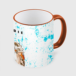 Кружка 3D Queen, цвет: 3D-оранжевый кант