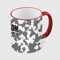 Кружка 3D JDM Style, цвет: 3D-красный кант