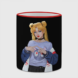 Кружка 3D СЕЙЛОР МУН, цвет: 3D-красный кант — фото 2