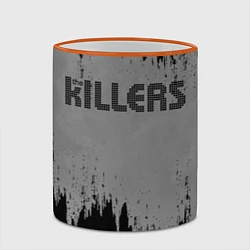 Кружка 3D The Killers Logo, цвет: 3D-оранжевый кант — фото 2
