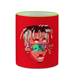 Кружка 3D Juice WRLD, цвет: 3D-светло-зеленый кант — фото 2