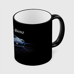 Кружка 3D MERCEDES, цвет: 3D-черный кант