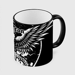 Кружка 3D SABATON, цвет: 3D-черный кант
