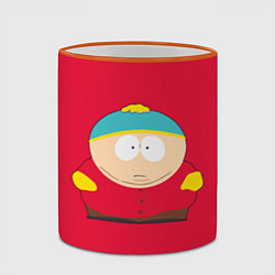 Кружка 3D ЮЖНЫЙ ПАРК, цвет: 3D-оранжевый кант — фото 2