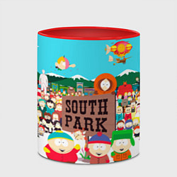 Кружка 3D South Park, цвет: 3D-белый + красный — фото 2