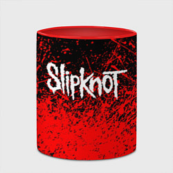 Кружка 3D SLIPKNOT, цвет: 3D-белый + красный — фото 2