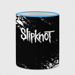 Кружка 3D SLIPKNOT, цвет: 3D-небесно-голубой кант — фото 2