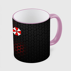 Кружка 3D UMBRELLA CORP, цвет: 3D-розовый кант