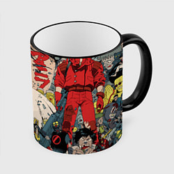 Кружка 3D AKIRA, цвет: 3D-черный кант