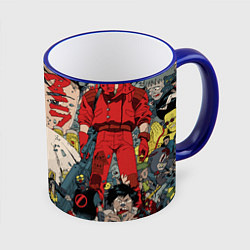 Кружка 3D AKIRA, цвет: 3D-синий кант