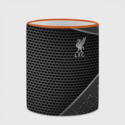 Кружка 3D Liverpool FC, цвет: 3D-оранжевый кант — фото 2