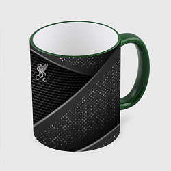 Кружка 3D Liverpool FC, цвет: 3D-зеленый кант