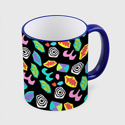 Кружка 3D STRANGER THINGS, цвет: 3D-синий кант