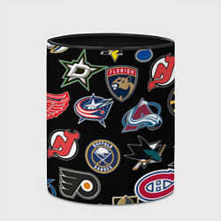 Кружка 3D NBA PATTERN, цвет: 3D-белый + черный — фото 2