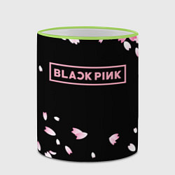 Кружка 3D BLACKPINK, цвет: 3D-светло-зеленый кант — фото 2