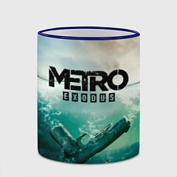Кружка 3D METRO EXODUS, цвет: 3D-синий кант — фото 2