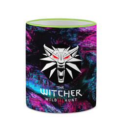 Кружка 3D The Witcher 3, цвет: 3D-светло-зеленый кант — фото 2